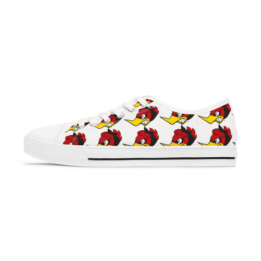 Bold Graphic Sneakers for Women | Trendy Canvas Shoes, Casual Footwear, Comfortable Everyday Sneakers, Unique Fashion Statement Printify